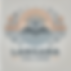 "Langara College Logo" by ChatGPT (blurred) Blurred logo for Langara College. The design contained elements symbolizing education, growth, and community, with interconnected lines in shades of orange and gray.